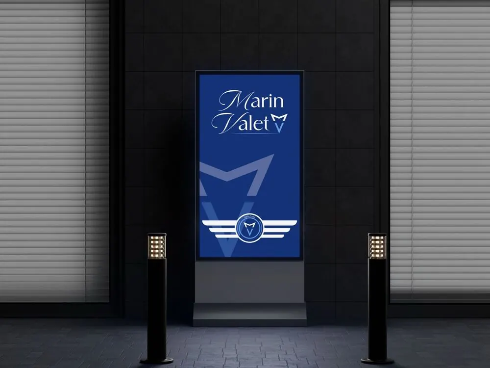 Parking management signage
